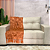 Manta Xale de Sofá e Cama Decorativa Jacquard Medalhão Terracota Cobre Terroso - Imagem 4