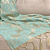 Manta Xale de Sofá e Cama Decorativa Jacquard Medalhão Verde - Imagem 11