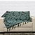 Manta Xale de Sofá e Cama Decorativa Jacquard Medalhão Verde - Imagem 15