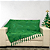Manta Xale de Sofá e Cama Decorativa Jacquard Medalhão Verde - Imagem 13