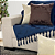 Kit Manta Xale de Sofá Decorativa Azul com 2 Capas de almofadas Colors - Imagem 10