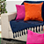 Kit Manta Xale de Sofá Decorativa Azul com 2 Capas de almofadas Colors - Imagem 7
