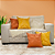 Kit Manta Xale de Sofá Decorativa Nude com 2 Capas de almofadas Colors - Imagem 2