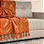 Kit Manta Xale de Sofá Decorativa Terracota com 2 Capas de almofadas Colors - Imagem 8