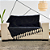 Kit Manta Xale de Sofá Decorativa Preta com 2 Capas de almofadas Colors - Imagem 4