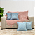 Kit Manta Xale de Sofá Decorativa Rose com 2 Capas de almofadas Colors - Imagem 2