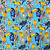 Toalha de Mesa Retangular Estampada Aves Pássaros Tropical - Imagem 11