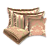 Jogo de Peseira Xale para Cama Jacquard com 2 Capas de Almofada e 2 Porta Travesseiros - Imagem 10