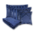 Jogo de Peseira Xale para Cama Jacquard com 2 Capas de Almofada e 2 Porta Travesseiros - Imagem 16