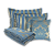 Jogo de Peseira Xale para Cama Jacquard com 2 Capas de Almofada e 2 Porta Travesseiros - Imagem 11