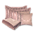 Jogo de Peseira Xale para Cama Jacquard com 2 Capas de Almofada e 2 Porta Travesseiros - Imagem 19