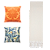 Kit Manta Xale de Sofá Decorativa Cru Liso com 2 Capas de almofadas Estampadas - Imagem 20