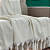 Kit Manta Xale de Sofá Decorativa Cru Liso com 2 Capas de almofadas Estampadas - Imagem 14