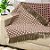 Manta Xale de Sofá e Cama Decorativa Rústica Franja Lisa Vinho 1,40 x 1,70 - Imagem 3