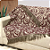 Manta Xale de Sofá e Cama Decorativa Rústica Franja Lisa Vinho 1,40 x 1,70 - Imagem 2