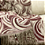 Manta Xale de Sofá e Cama Decorativa Rústica Franja Lisa Vinho 1,40 x 1,70 - Imagem 5