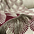 Manta Xale de Sofá e Cama Decorativa Rústica Franja Lisa Vinho 1,40 x 1,70 - Imagem 6