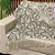Manta Xale de Sofá e Cama Decorativa Rústica Franja Lisa Cinza e Off white 1,40 x 1,70 - Imagem 4