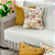 Kit Manta Xale de Sofá Decorativa Cru Liso com 4 Capas de almofadas Estampadas - Imagem 14