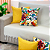 Kit Manta Xale de Sofá Decorativa Cru Liso com 4 Capas de almofadas Estampadas - Imagem 15