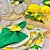 Kit Capas de Sousplat Mesa Posta Limão Siciliano com Guardanapos e Porta Guardanapos - Imagem 7