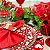 Kit Capas de Sousplat Mesa Posta Coração Amor com Guardanapos e Porta Guardanapos - Imagem 3