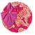 Kit Capas de Sousplat Mesa Posta Rosas Flor com Guardanapos e Porta Guardanapos - Imagem 11