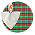 Kit Capas de Sousplat de Natal Xadrez Guardanapos e Porta Guardanapos - Imagem 16