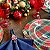 Kit Capas de Sousplat de Natal Xadrez Guardanapos e Porta Guardanapos - Imagem 3