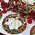 Kit Capas de Sousplat de Natal Xadrez Guardanapos e Porta Guardanapos - Imagem 13