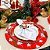 Kit Capas de Sousplat Estampada de Natal com Guardanapos e Porta Guardanapos - Imagem 3