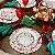Kit Capas de Sousplat Estampada de Natal com Guardanapos e Porta Guardanapos - Imagem 2