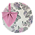 Kit Capas de Sousplat Mesa Posta Floral Jacquard com Guardanapos e Porta Guardanapos - Imagem 15