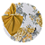 Kit Capas de Sousplat Mesa Posta Floral Jacquard com Guardanapos e Porta Guardanapos - Imagem 12