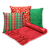 Kit Manta Xale de Sofá Vermelha Natalina com 3 Capas de Almofadas Decorativas - Imagem 18