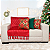 Kit Manta Xale de Sofá Vermelha Natalina com 3 Capas de Almofadas Decorativas - Imagem 14