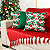 Kit Manta Xale de Sofá Vermelha Natalina com 3 Capas de Almofadas Decorativas - Imagem 13