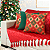 Kit Manta Xale de Sofá Vermelha Natalina com 3 Capas de Almofadas Decorativas - Imagem 15