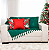 Kit Manta Xale de Sofá Verde Natalina com 3 Capas de Almofadas Decorativas - Imagem 10