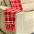 Kit Manta Xale de Sofá Natalina Xadrez Vermelha com 3 Capas de Almofadas Decorativas - Imagem 8