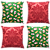 Kit Capas de Almofadas Decorativas de Natal Estampada Vermelha 45 X 45 - Imagem 9