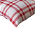 Kit 4 Capas de Almofadas Decorativas de Natal Xadrez Vermelho 45 X 45 - Imagem 6