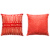 Kit 2 Capas de Almofadas Decorativas de Natal Brilhante 45 X 45 - Imagem 17
