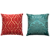 Kit 2 Capas de Almofadas Decorativas de Natal Brilhante 45 X 45 - Imagem 18