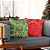 Kit 4 Capas de Almofadas Decorativas de Natal Brilhante 45 X 45 - Imagem 3