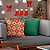 Kit 4 Capas de Almofadas Decorativas de Natal Brilhante 45 X 45 - Imagem 5