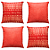 Kit 4 Capas de Almofadas Decorativas de Natal Brilhante 45 X 45 - Imagem 17