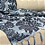 Kit Manta Xale de Sofá Decorativa Medalhão Cinza com 2 Capas de almofadas - Imagem 8
