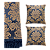 Kit Manta Xale de Sofá Decorativa Medalhão Azul com 2 Capas de almofadas - Imagem 14
