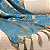 Kit Manta Xale de Sofá Decorativa Medalhão Azul com 2 Capas de almofadas - Imagem 12